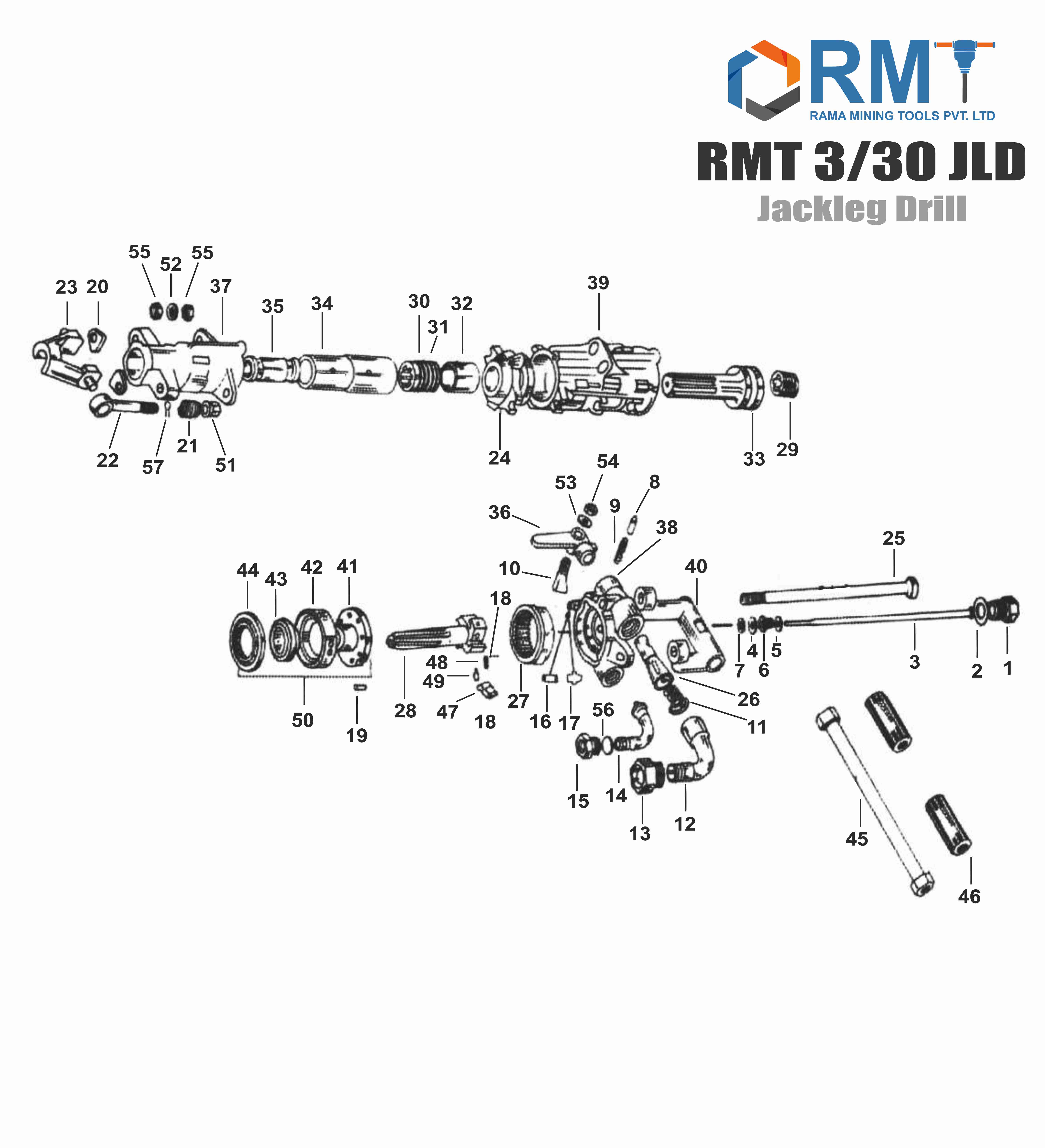 RMT 3/30 JLD - Jackleg Drill